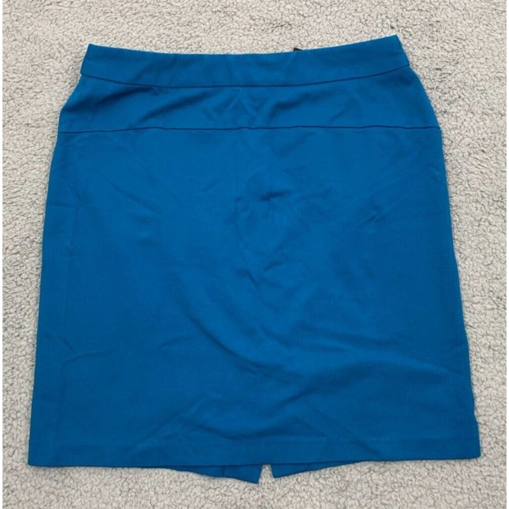 Women's Grace Elements Size 12 Blue Mini Skirt